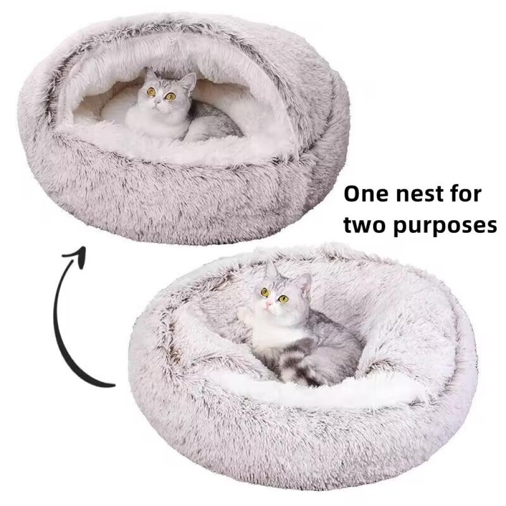 

Питомник для домашних животных, зимний теплый коврик для домашних животных с чехлом