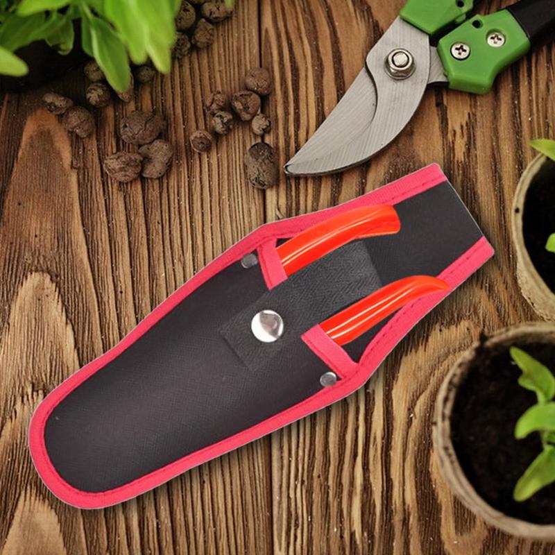Canvas Tool Sheath Belt-Mounted Pruning Scissors Cover Heavy Duty Saw Holder Waterproof Gardening Accessories for Landscaping