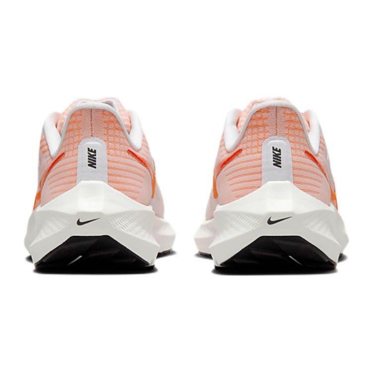 Nike Air Zoom Pegasus 39 GS White Total Orange Kids Sneakers Bright-Crimson Black DM4015-102