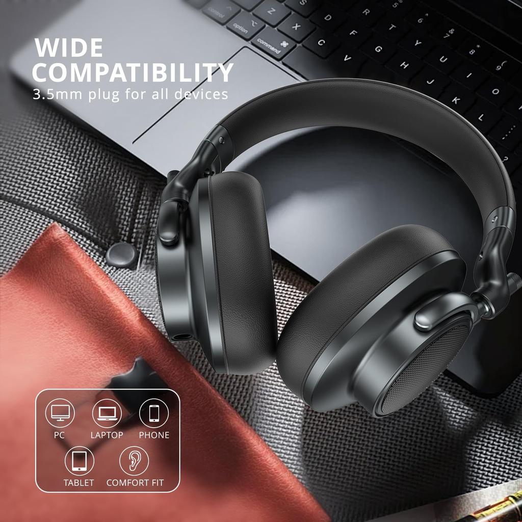 Eppfun Monitor Wired Music Instrument Detachable Balanced Connection Headphones Open-back Headphones, [DTM, Mixing, Mastering, Listening, Practice,