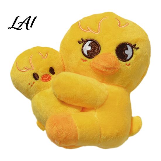 Tabletop Plush Decoration Magnetic Hugging Animal Toy Cartoon Pig Fox Chick Wolf Chick