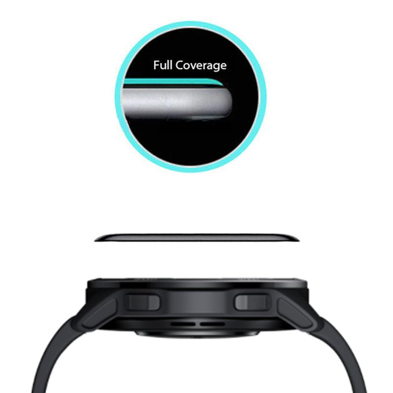 5 Pieces For Garmin Instinct 2X Smartwatch Ultra-Transparent Full Cover 3D Curved Plating Soft Film - Non-Tempered Glass