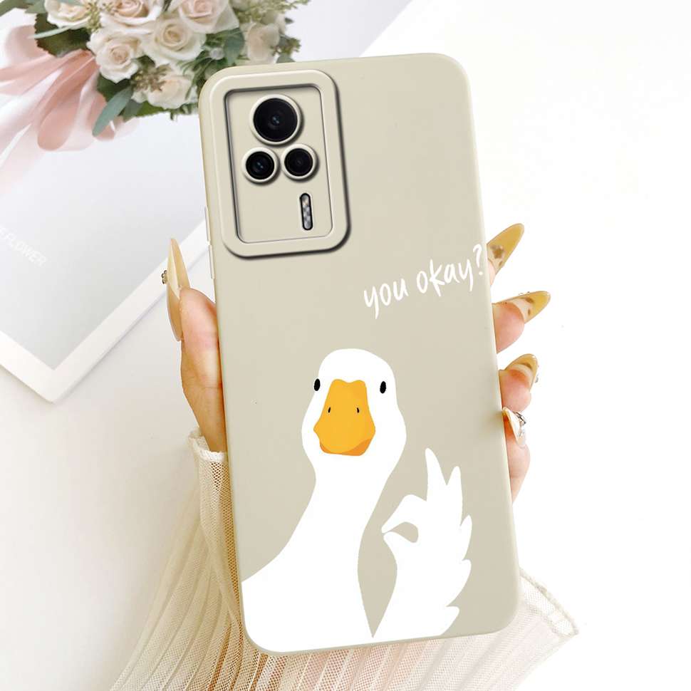 For Redmi K60E 5G 22122RK93C Case Lovely Cartoon Design Silicone Back Cover For Redmi K60e K60E 5G 6.67" Phone Cases Shockproof