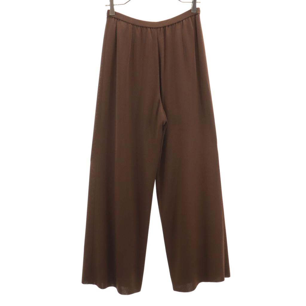 Yves Saint Laurent 90er Jahre Made in Japan Alte weite Bequem-Hose 11 Braun Damen Gebraucht