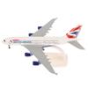 20 cm Legierung Metall UK Air British Airways Airbus 380 A380 Fluggesellschaften Flugzeug Flugzeug mit Fahrwerk Modell Diecast Flugzeugmodell