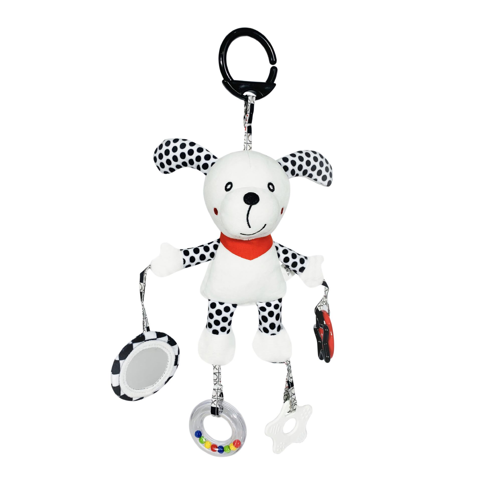 BBSKY Cartoon Animal Wind Chime Baby Toy for Bed or Car Hanging