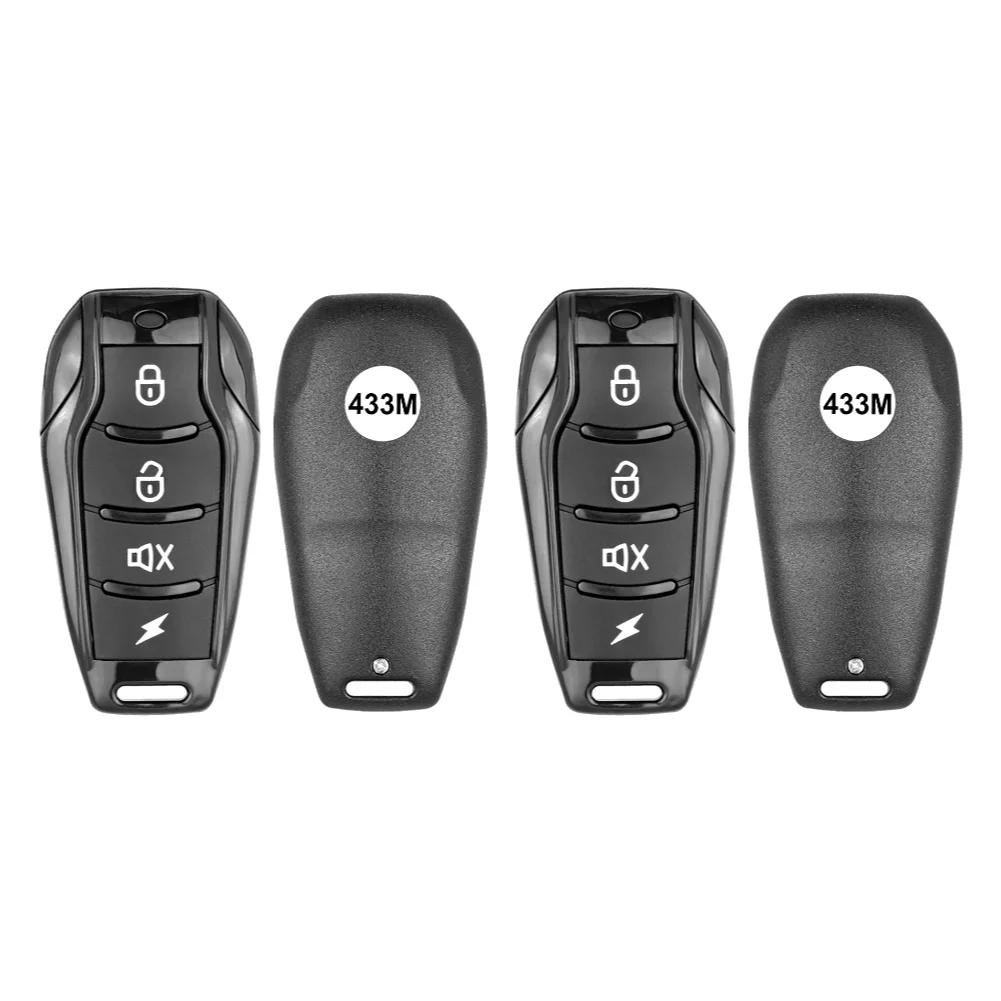 315/433Mhz Copy Remote Control 4 Button Cloning Wireless Remote Control Key Fob Universal for Car Garage Door Gate