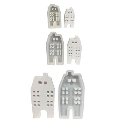 House Resin Molds for DIY Craft Making Candle Fondant Decorations