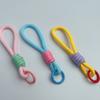 Paracord Keychain Wristlet Bag Charm Braided Strap Key Ring Rope Keychain Lanyard for Car Keys Phone