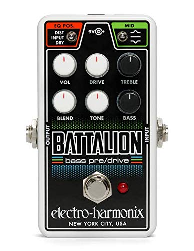 

ELECTRO-HARMONIX Nano Battalion Bass Preamp & Overdrive (Imported)