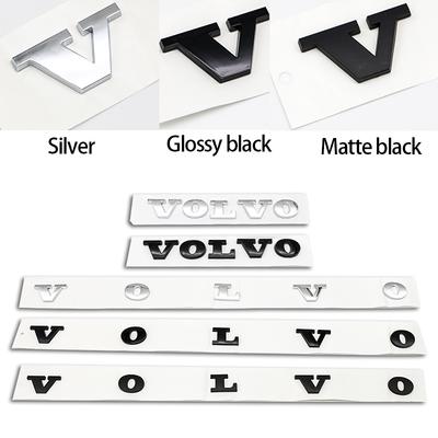 Adesivo Lettere 3D in ABS per Auto Adesivo Logo Baule Per Volvo XC60 XC90 S60 S80 S60L V40 V60 T5 T6 AWD Accessori di Styling Auto