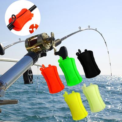 5 Pieces Fishing Rod Balls Protective Pole Clip Lightweight Flexible Practical Puller
