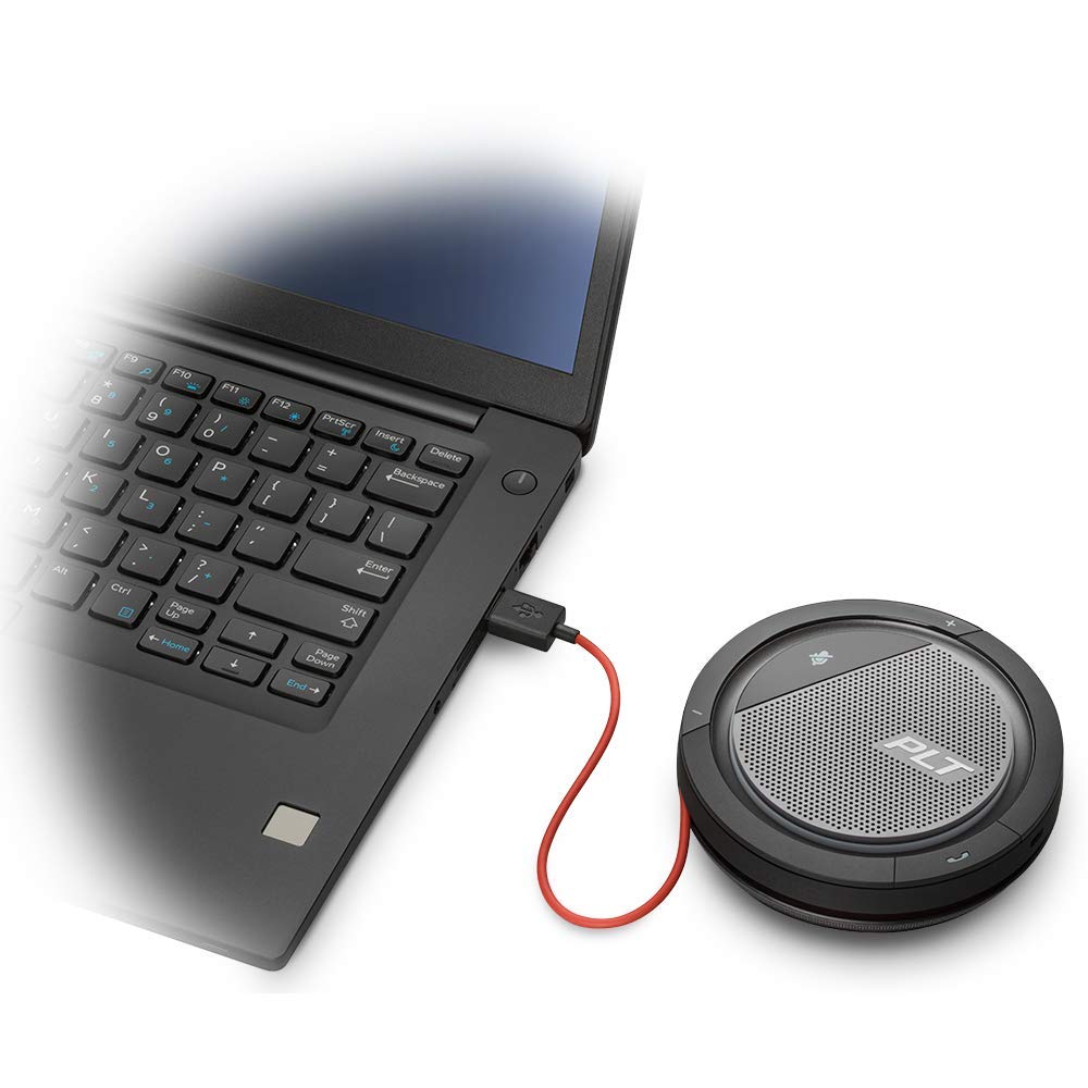 Plantronics Calisto Plantronics Freisprecheinrichtung PC-Lautsprecher Mikrofon Telearbeit Remote-Arbeit (5200 (USB Typ-A & 3,5mm)) [Artikel]