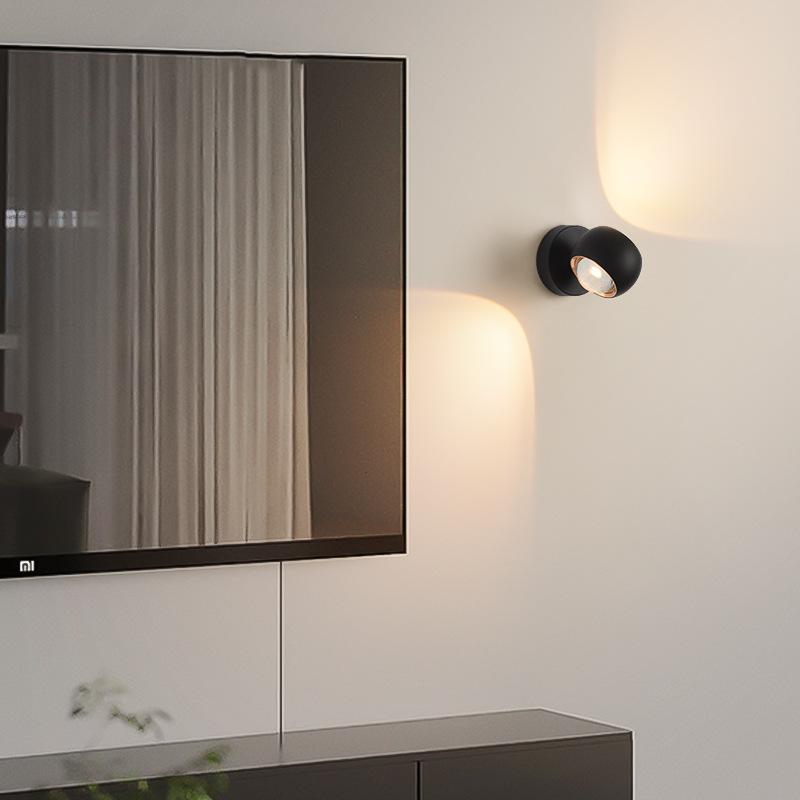 LED Wall Lamp Bedside Lamp Aluminum Indoor Bedroom Living Room Stairs Wall Light Balcony Decor Lamp