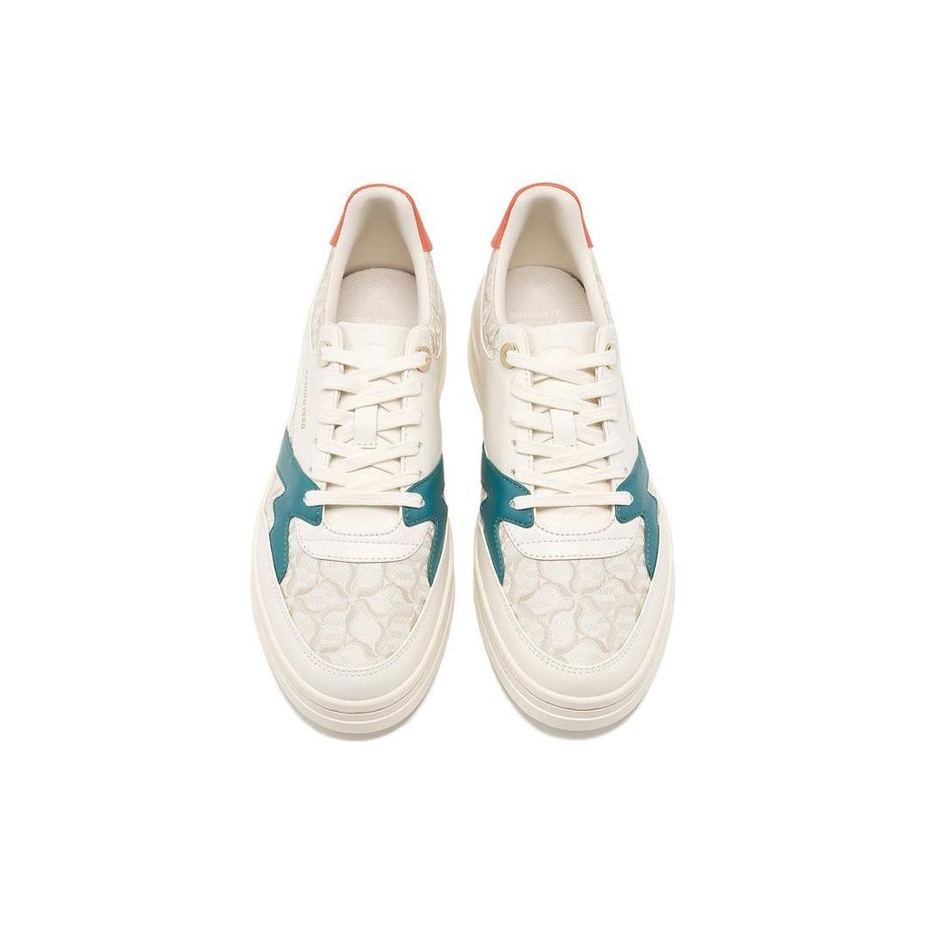 Li-Ning 1990 Low Top Cushioning Sneakers Women Sneakers White Green ALHT066-1