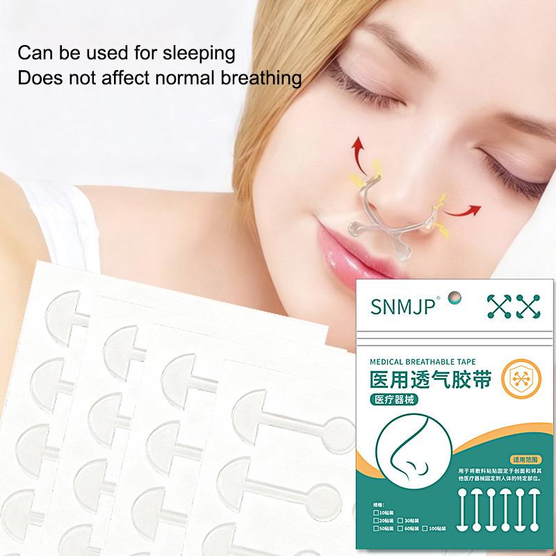 50Pcs Shrinking Nose Wing Stickers Transparent Invisible Nose Shrink Patch Special Narrow Nose Strips Face Care Tool Nose Shaper