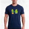 Cactus Family Tshirt Summer Casual Cotton Tee Oversized Streetwear Tops Vintage Graphic Print Loose Fit Short Sleeve