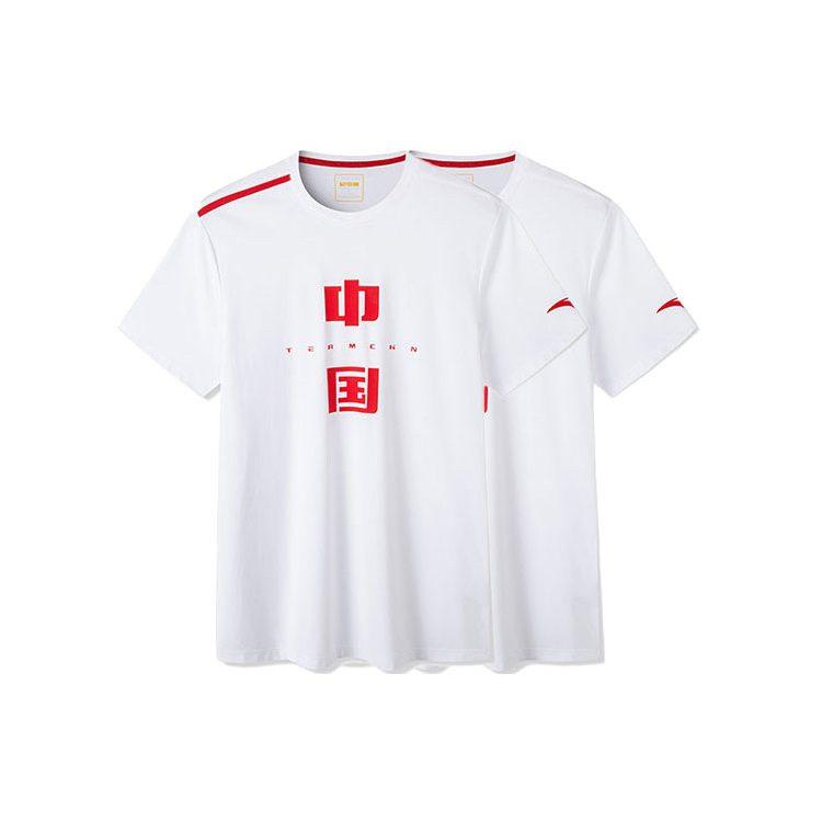 ANTA Variety Training Collection T Shirts Men's Crew Neck Moderate Straight Fit 152227167-1