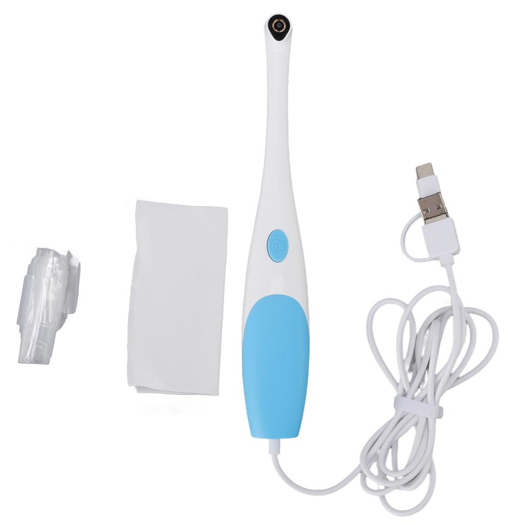 HD Oral Camera 640x480P 6LED 3 In 1 Interface Oxygen Free Copper Core Pet Telescoping Mirror for