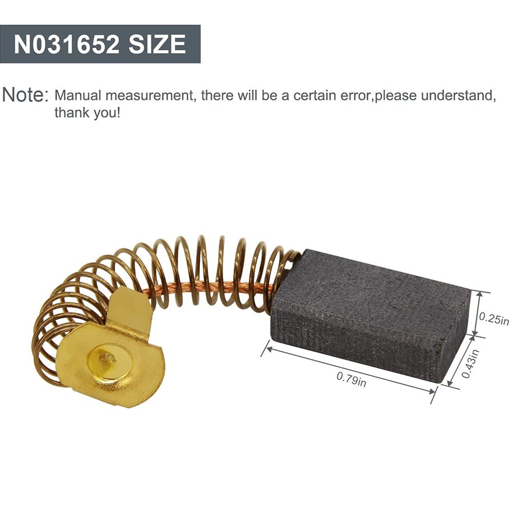 Kohlebürsten für 6302 Typ 1 für 6302 Typ 4 für 6902 Typ 1