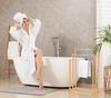 Brando Natural Towel Rack