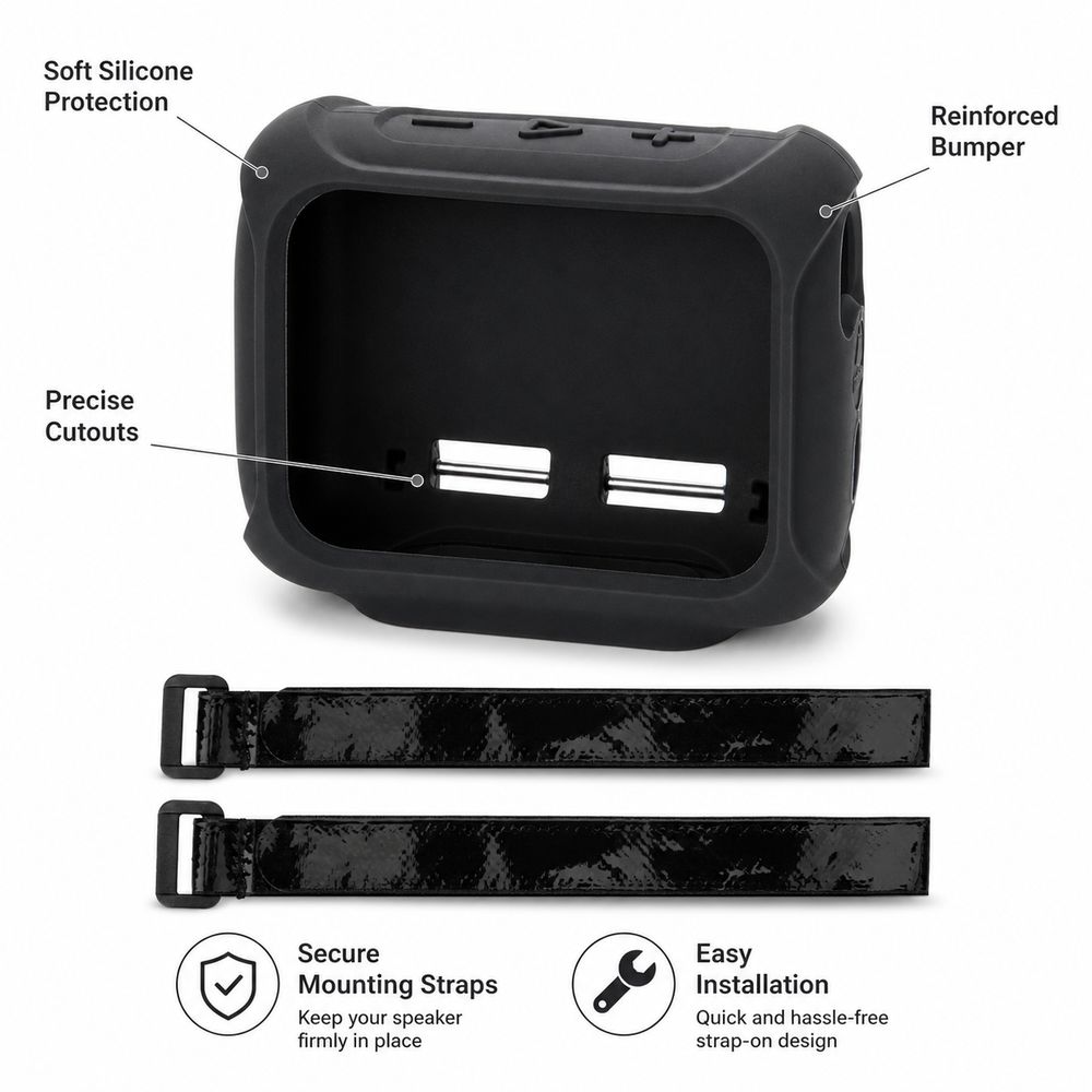 Silicone Speaker Bumper Case Shockproof Speaker Sleeve for JBL GO5 Speaker Accessories
