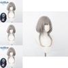 Genshin Impact Sandrone Cosplay Wig Gradient Short Hairpiece