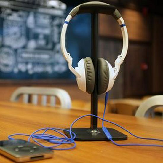 Aluminum Alloy Over-Ear Headphone Stand with Customizable Logo