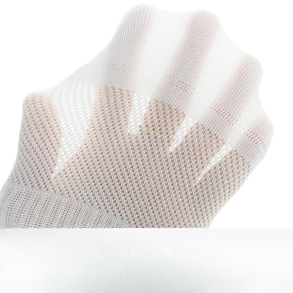 Pure Cotton Men's Spring and Summer Mesh Style Boneless Deodorizing Sweat-absorbing Casual Boat Socks Spring and Summer Short Socks