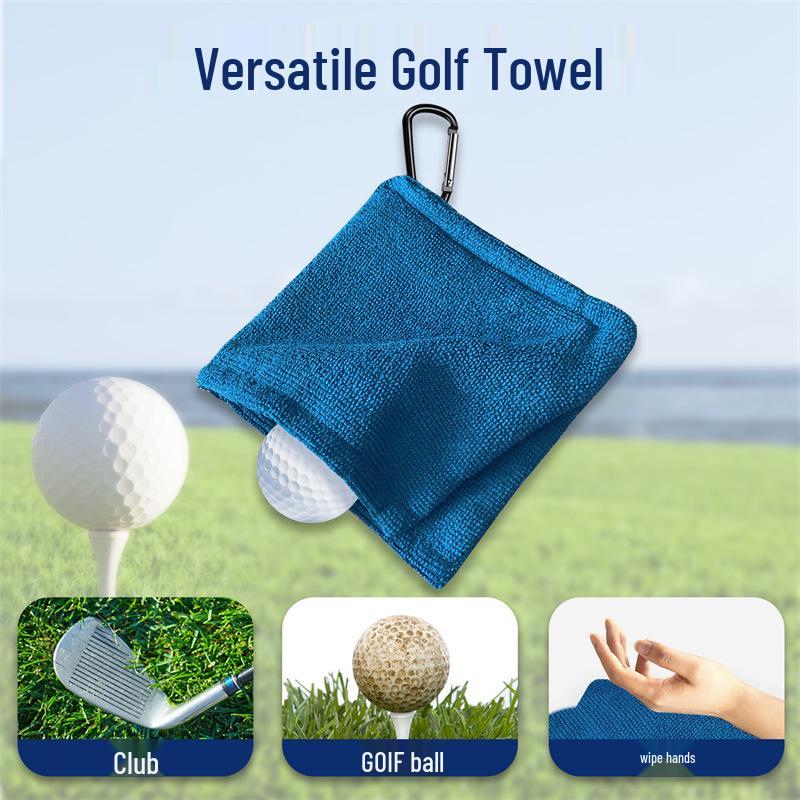 Special Offer: TEMU Cross-Border Golf Ball & Club Cleaning Towel - Abrasive Wipe for Golf Gear