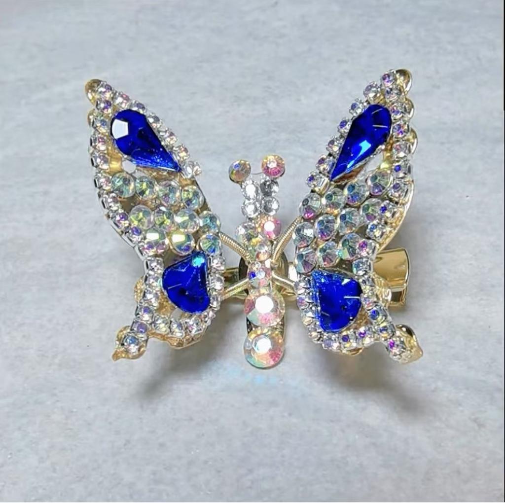 Headwear, Children's Agile Butterfly Hair Clip, Mink Fur, Delicate and Moving Butterfly, Duckbill Clip, Hairpin, Butterfly