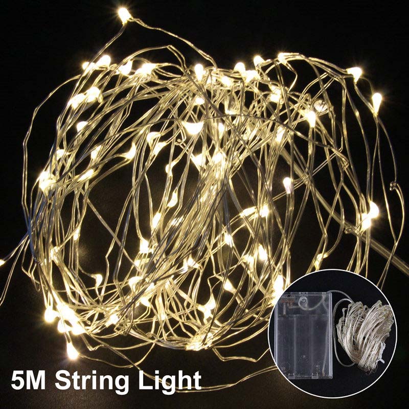 Elk Bell String Light LED Christmas Decor For Home Hanging Garland Christmas Tree Decor Ornament Navidad 2020 Xmas Gift New Year