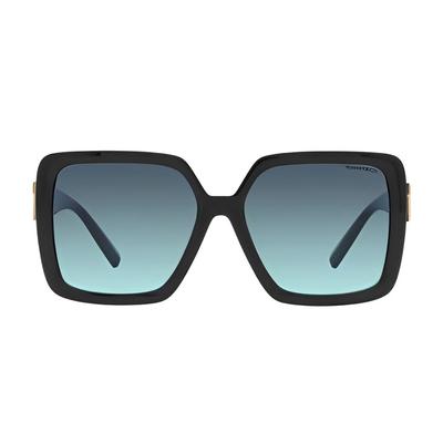 Ultraviolet Protection Comfortable Sunglasses Irregular Frame Women Sunglasses Black TF4206U80019S
