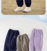 Baumwollhose Kinder Plus Samt Winterhose, Herbst/Winter Sporthose für Jungen und Mädchen