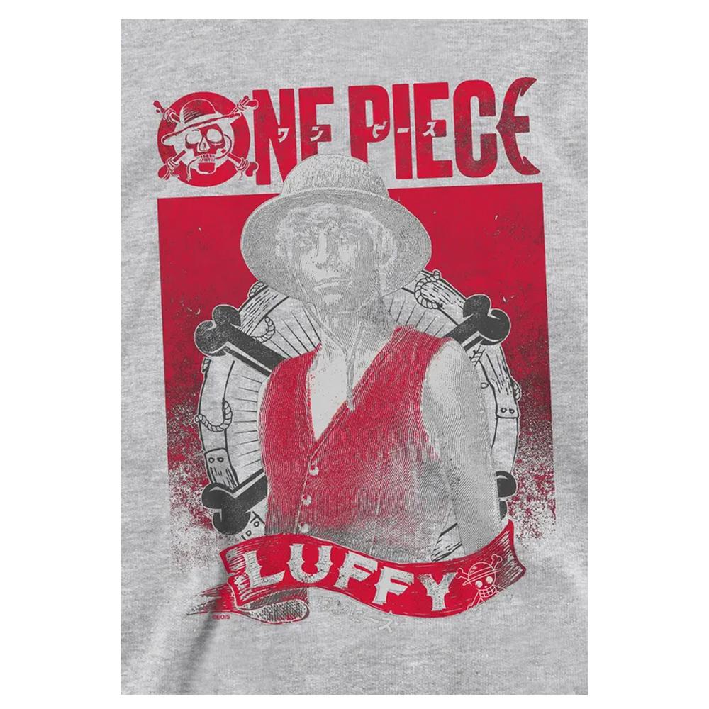 One Piece Live Action Childrens/Kids Luffy Portrait Hoodie
