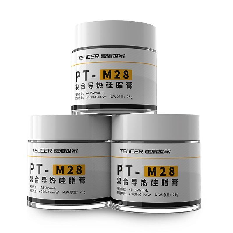 PT-M28 Thermal Grease Composite Thermal Conductive Silicone Grease Heat Sink Computer CPU Thermal Plaster