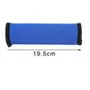2pcs 19.5cm Soft Diving Fabric Canoe Paddle Grips Accessories (blue)