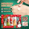 Christmas Hand Cream 5-Piece Set for Dry Cracked Skin | Winter Moisturizing Holiday Gifts for Women Men | Xmas Stocking Stuffers for Family Friends
