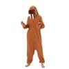 Weihnachts-Walross-Paar Fleece Einteiler Pyjama Halloween Erwachsenen Show-Kleid Feierparty