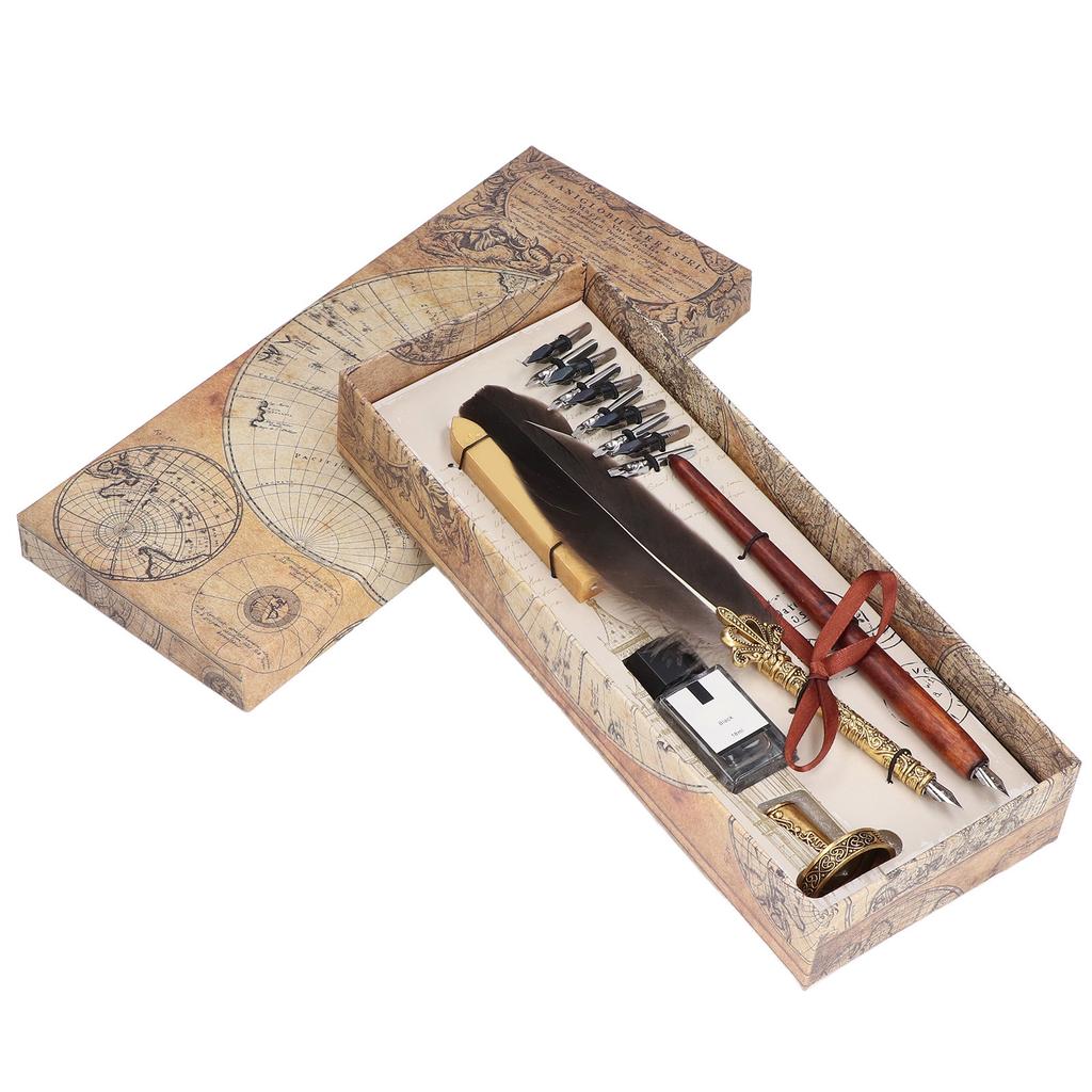 Pen Fine Workmanship Exquisite Pattern Quaint Texture Comfortable Grip Caligraphy Pen