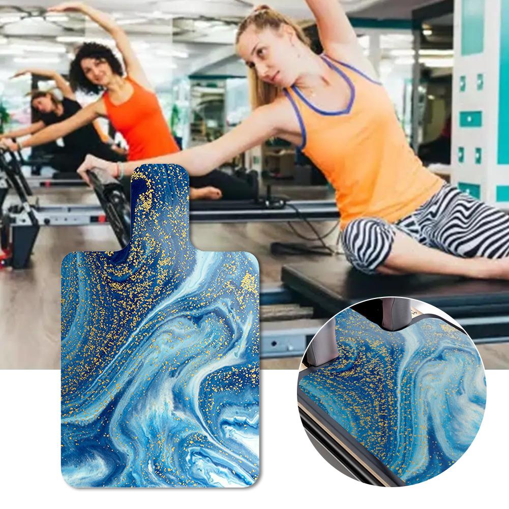 Pilates Reformer Mat Non-Slip Pilates Suede Rubber Yoga Mat Sweat-Absorbent Yoga Mats High-Temperature Resistant Yoga Equipment