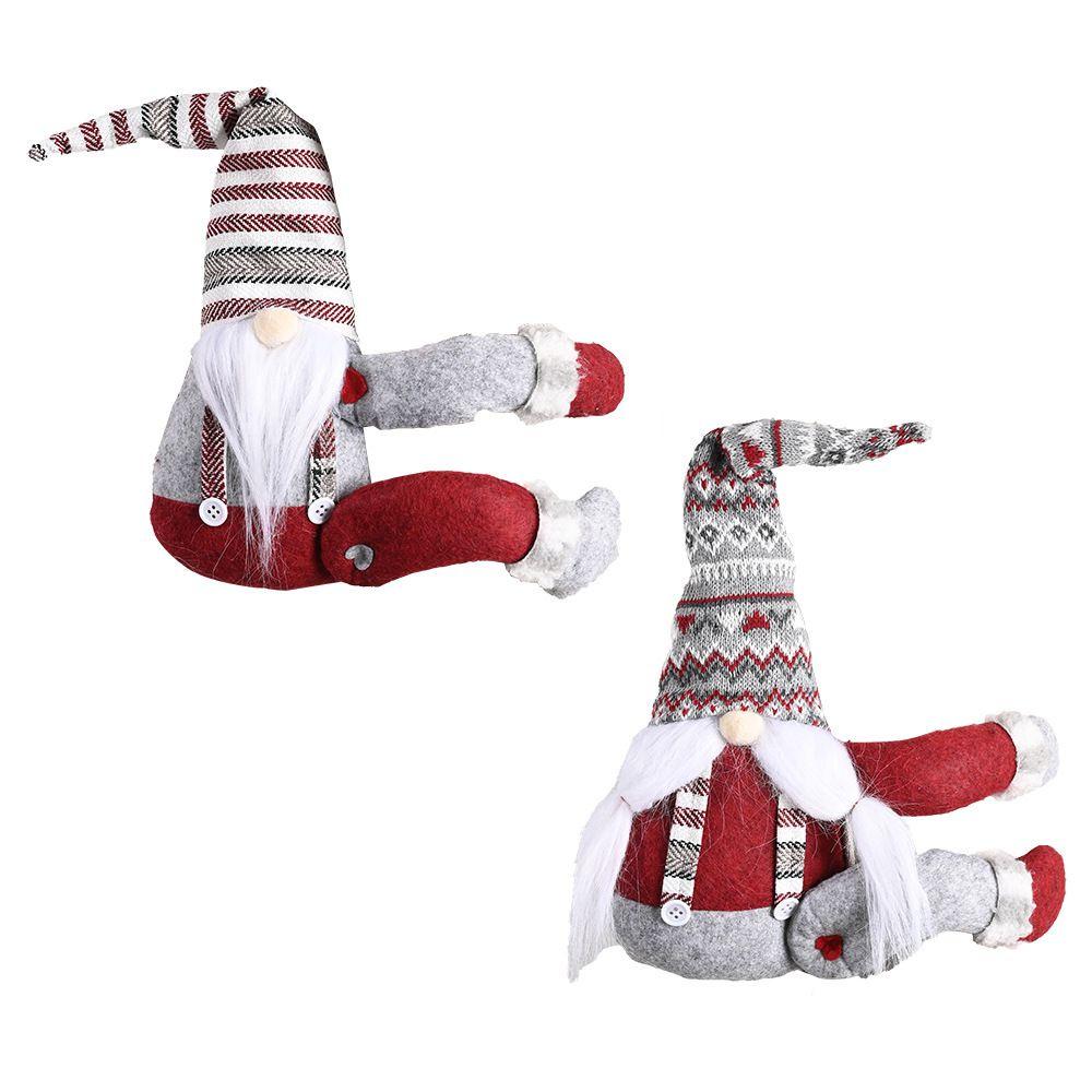 Adorable 1ps Christmas Gnome Plush Santa Doll