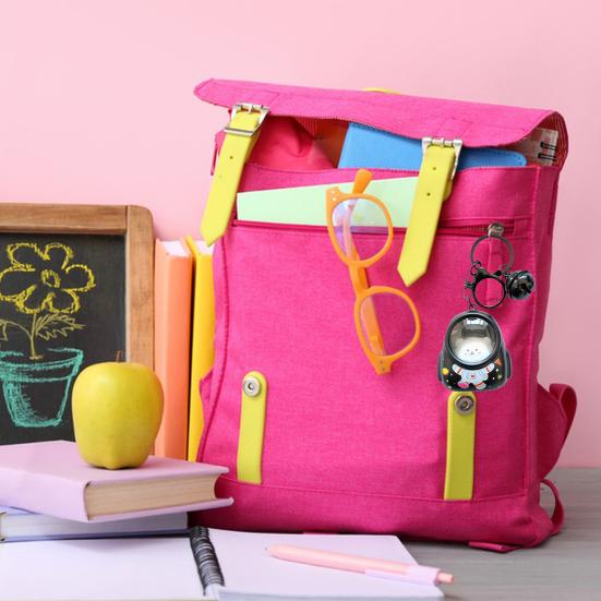 Yousheng Desen Animat Cat Breloc Lumină Baterie Alimentată Lanterna Lumină Mică De Buzunar Versatil Mini LED Breloc Lanternă