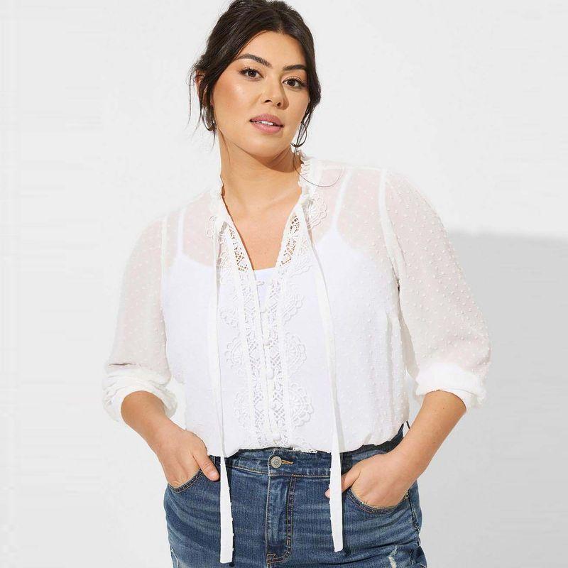 

100.00kg Plus Size Women s Clothing Fat Sister Summer Shirt Sun Protection Shirt Loose Long Sleeves Chic Chiffon Blouse Shirt Tops White-defective 3