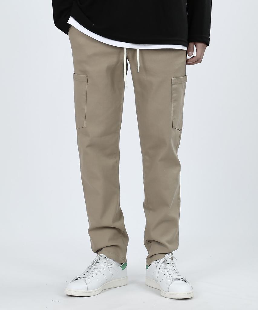 VERYVAIN Open Cargo Pants (Sand Beige)