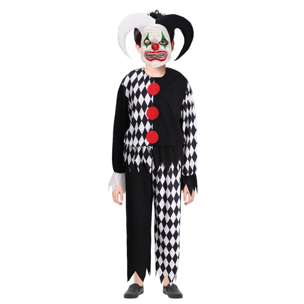 Costume Cosplay Clown Mask Role Play Halloween Events Stage Gift Performance