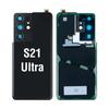 Phone Back Cover for Samsung Galaxy S21 Ultra Phone Back Housing+Rear Camera Lens +Tap Replacement