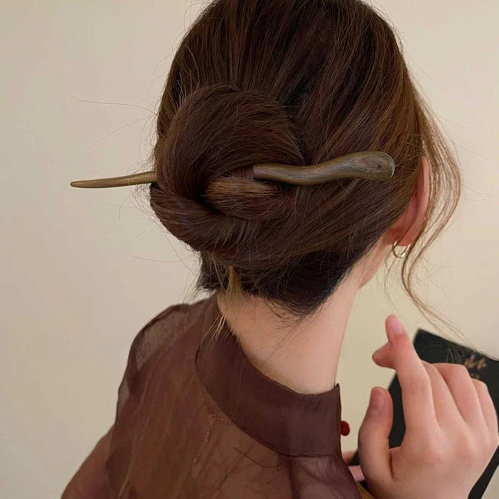 Hair Sticks Chopsticks Chinese Tortoise Shell Hairpin Hairs Clip Styling Pin Accessories for Women Hair Barrettes Accessories