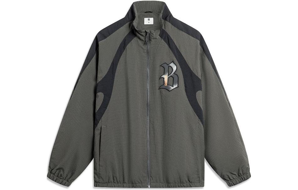 Li Ning Jacket Men s Obsidian Gray AFDT857-1 S