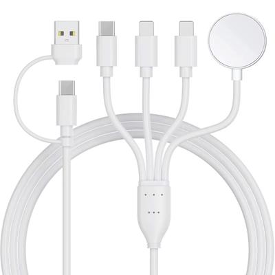 4 In 2 Apple Watch Charger Cable,Multi iPhone Watch Charger Cable - Fast Magnetic iWatch Charger, Compatible with Apple Watch